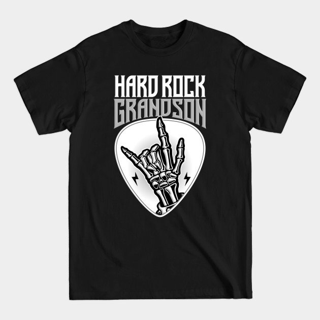 Hard Rock Grandson Rock Hand Sign Rock TShirt sold by Gabriel